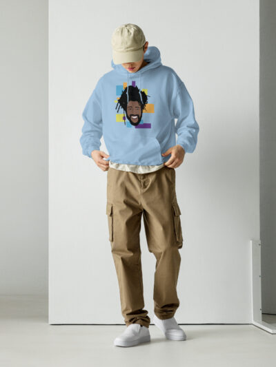 unisex heavy blend hoodie light blue front 65c5334199df3