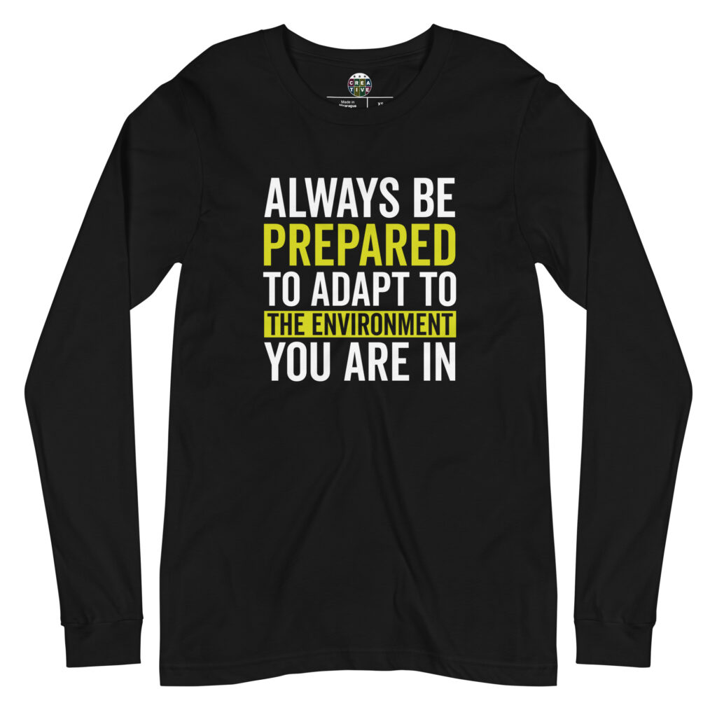 unisex long sleeve tee black front 65c672f71b4c1