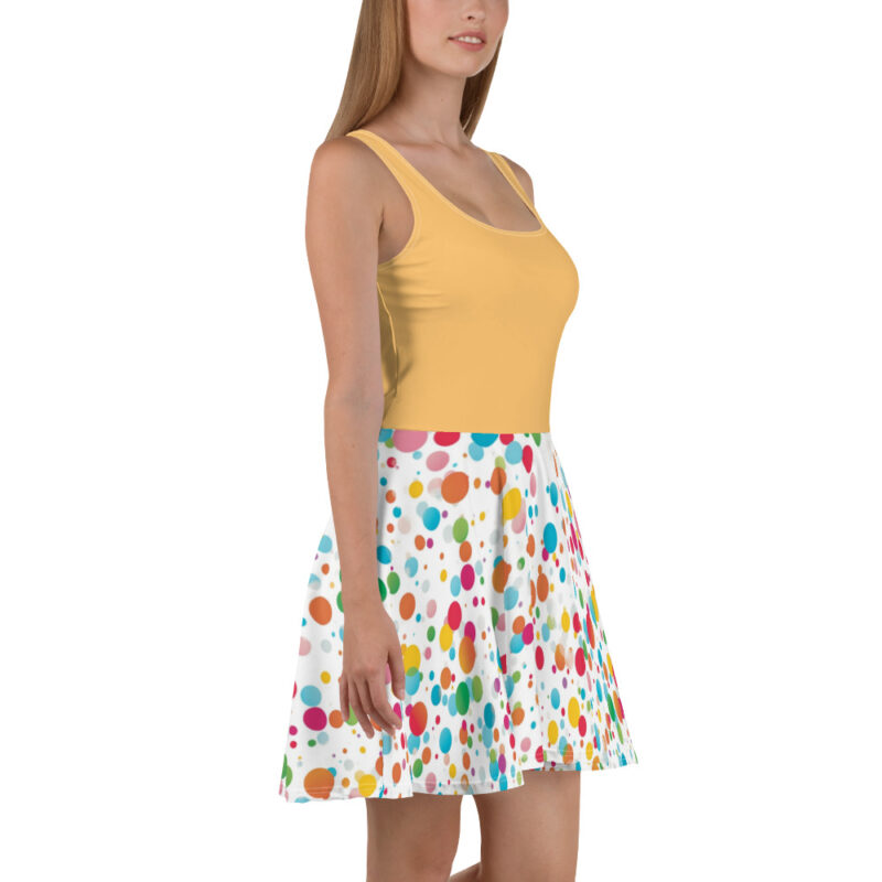 PlayfulTwirl Skater Dress - Image 5