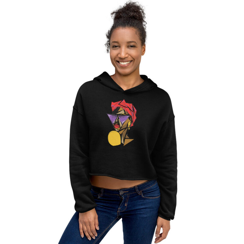 TrendyVibes Crop Hoodie