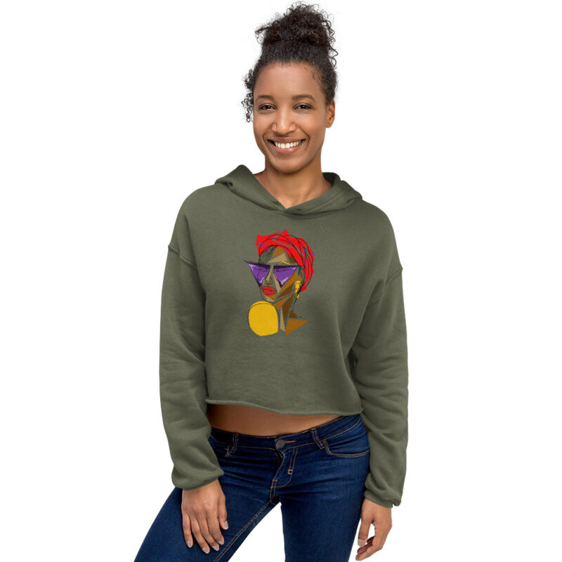 TrendyVibes Crop Hoodie - Image 3