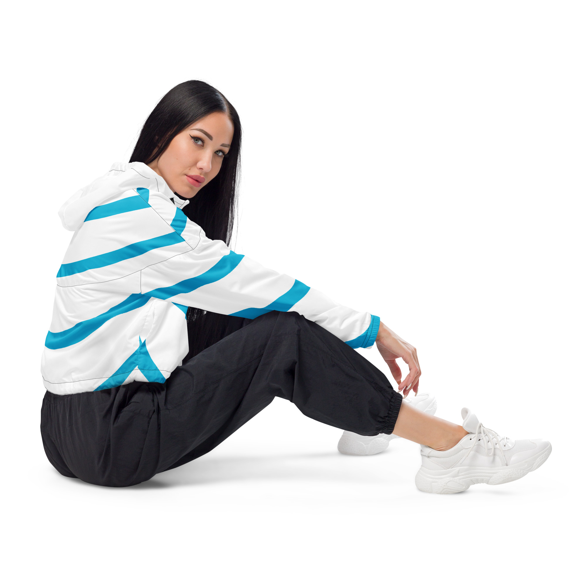 CloudSpark Crop Windbreaker - Image 3