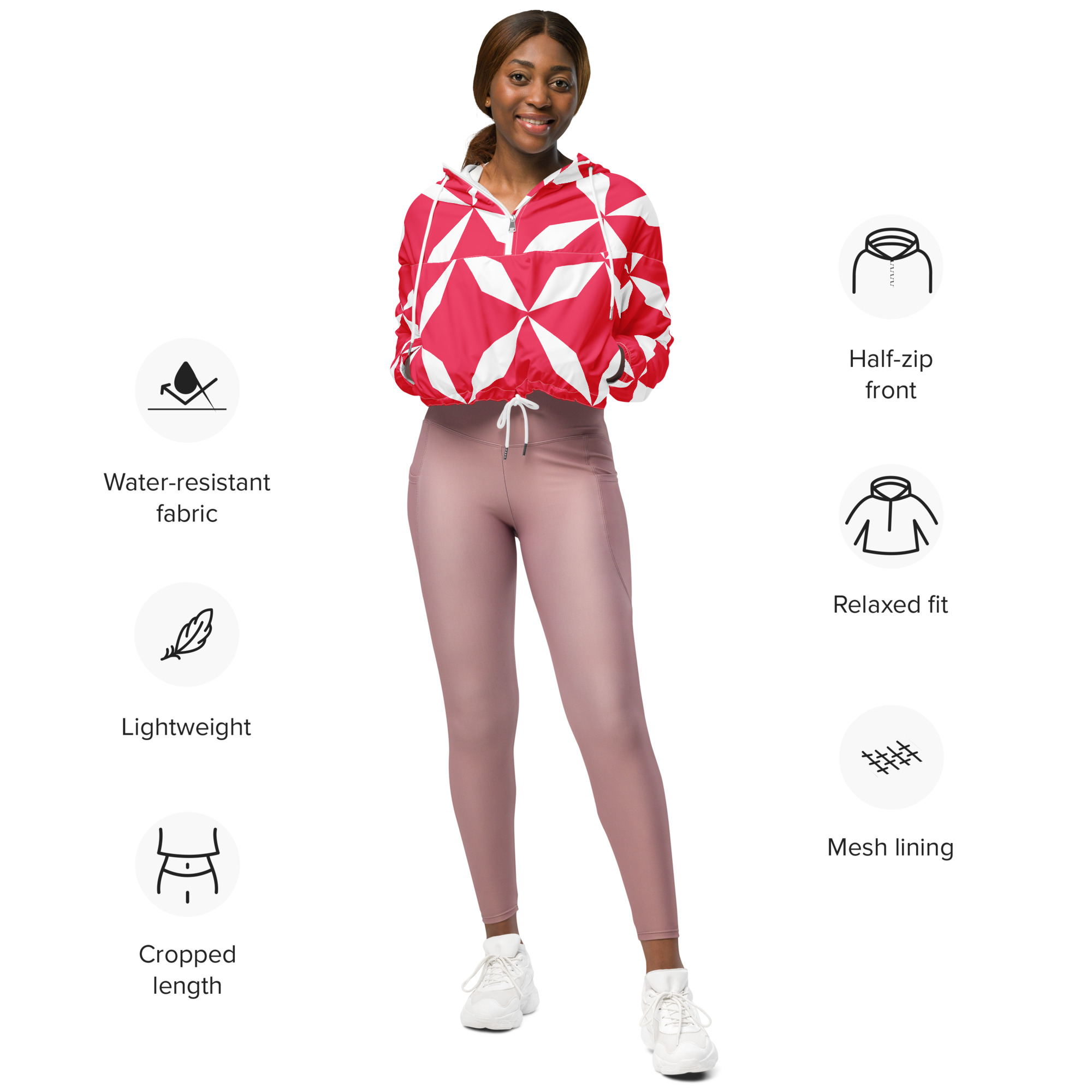 WildBreeze Crop Windbreaker - Image 4
